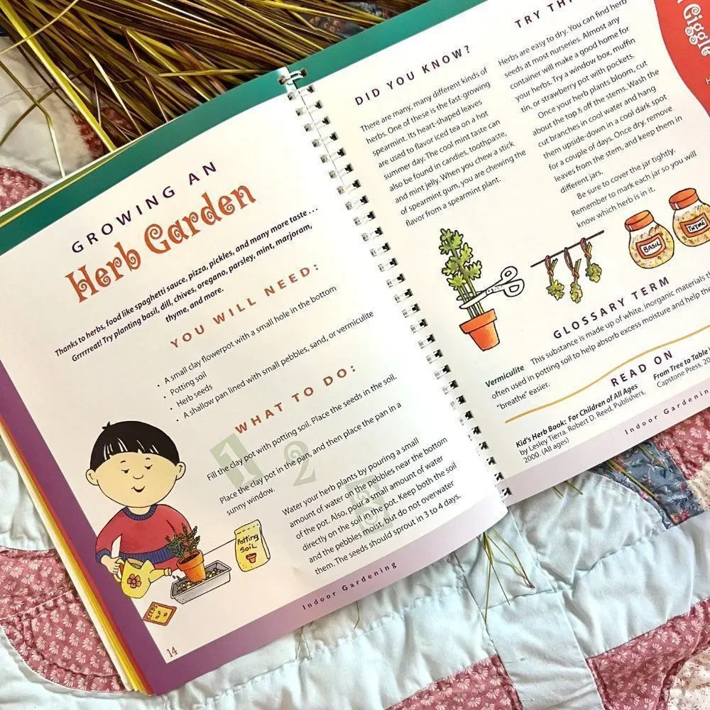 Ready, Set, Grow! A Kids Guide To Gardening Book